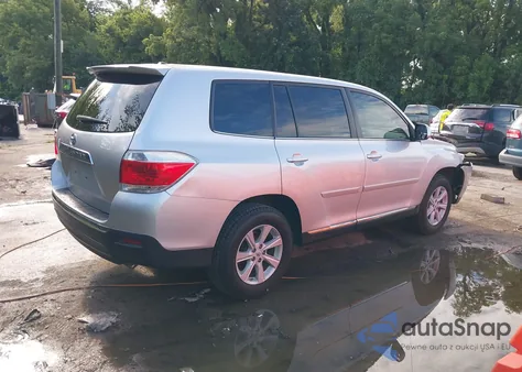 2012 Toyota Highlander Base V6 из США, поврежденный, VIN 5TDZK3EH1CS071789